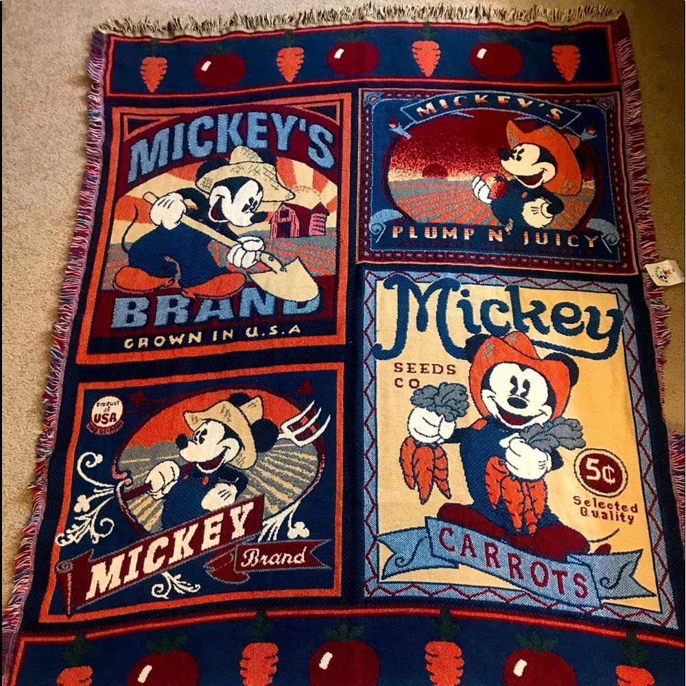 Vintage Disney Tapestry Not available